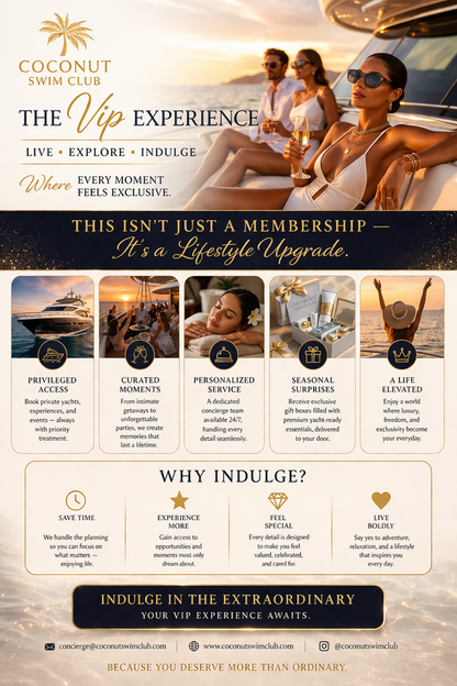 Coconut Swim Club VIP Membership